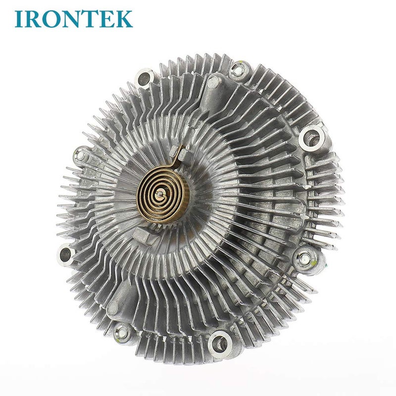 IRONTEK 2664 Engine Cooling Fan Clutch Fit for Infiniti 93-96 Q45/ 97-00 QX4, for Nissan 90-00 Pathfinder/ 99-04 Frontier V6/ 95-96 Pickup V6/ 00-04 Xterra V6 Radiator Fan Clutch 21082-0W000 2664 - Image 3